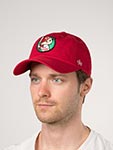 Бейсболка AMERICAN NEEDLE арт. SMU674C-HTC Hiroshima Carp Ballpark NPL (красный)